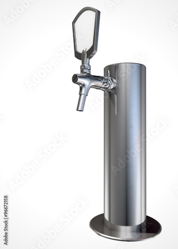 Beer Tap Isolated