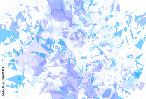 Detailed background ice fragments texture