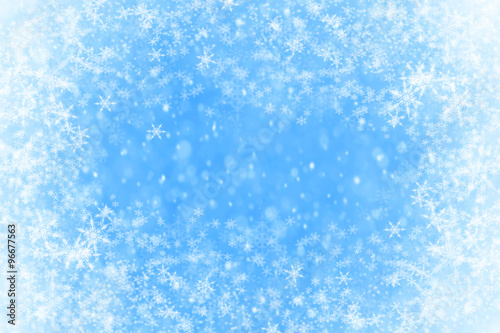 blur snow bokeh christmas background