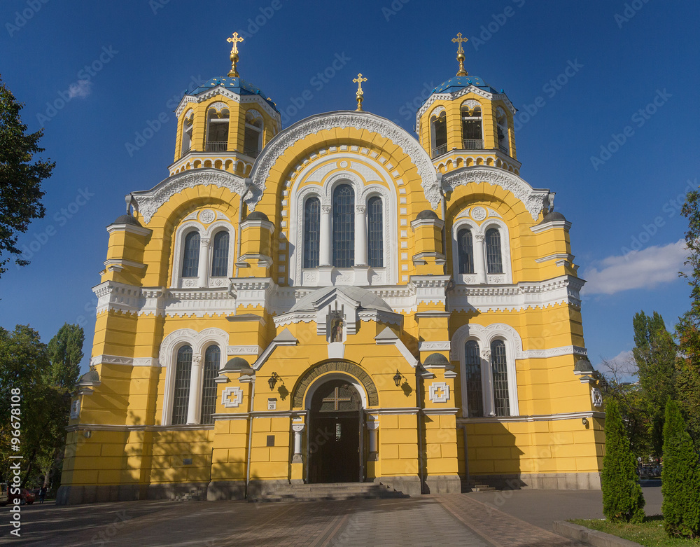 St. Vladimir Cathedral Patriarchal Cathedral. Kiev, Ukraine