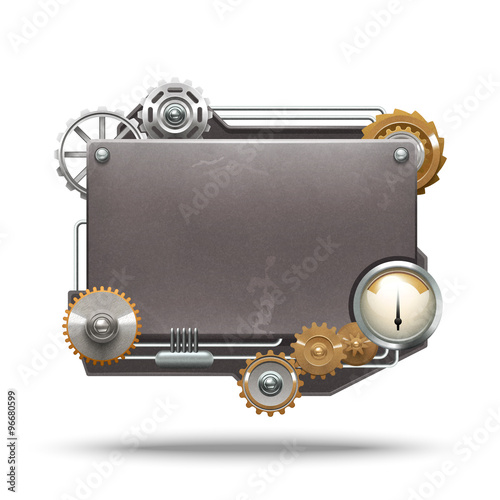 Steampunk Style Frame