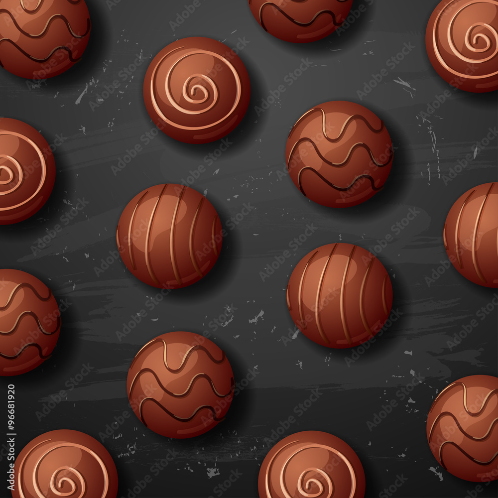 candy vector background