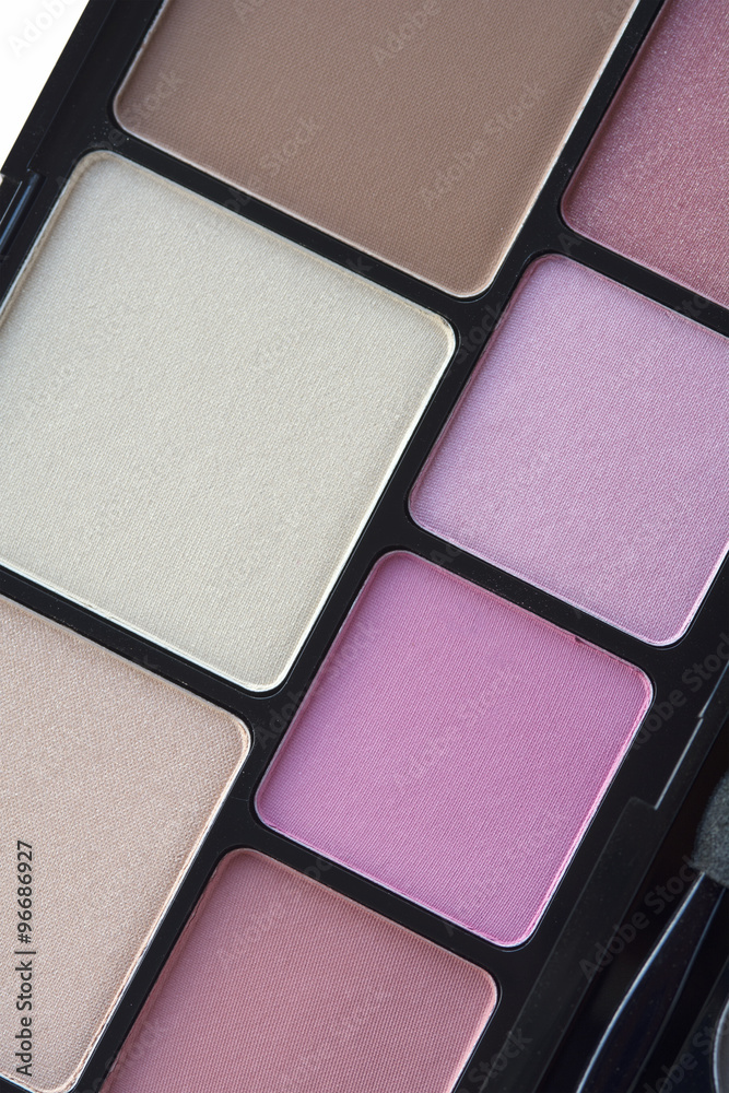 top view of pink tone makeup palette top view of pink tone makeup palette