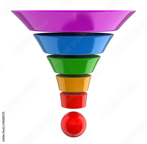 3d Cone (clipping path included)
