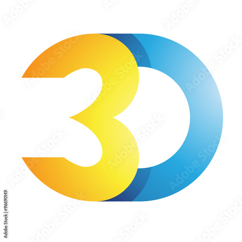 3d Display Technology Symbol