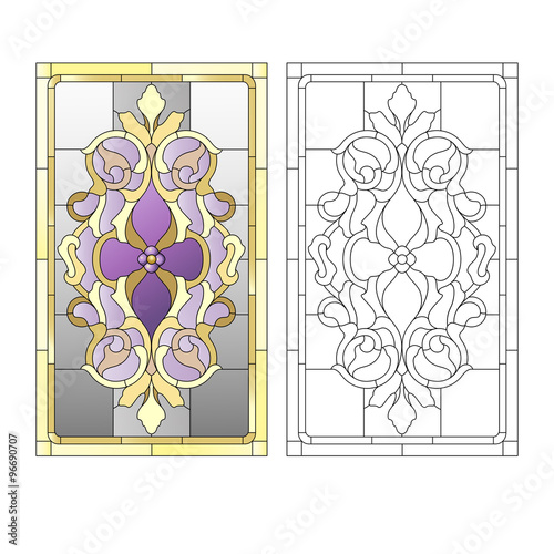 Stained glass window