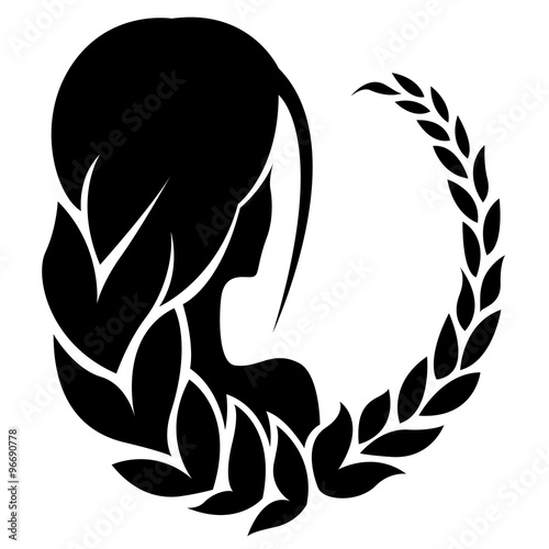 Black Virgo Zodiac Star Sign