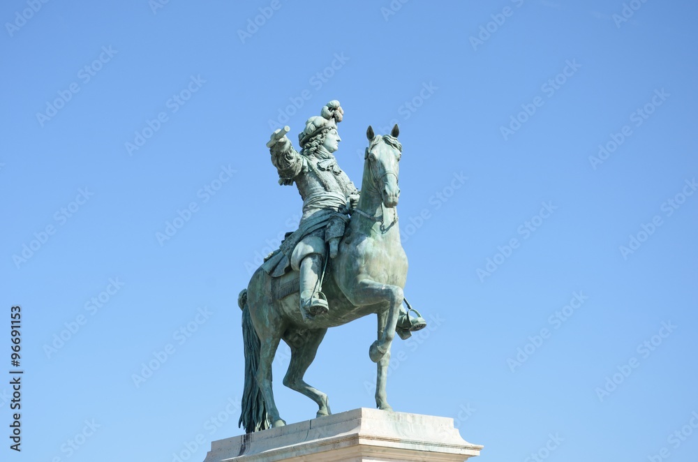 Statue of Louis IVX Versailles