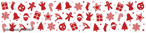christmas pattern elements background