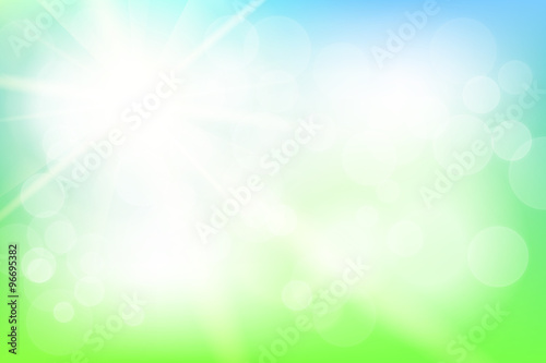 Abstract blurred bokeh vector background