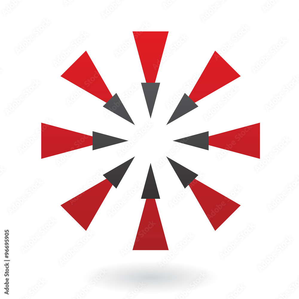 Colorful Round Abstract Icon Colorful Round Abstract Icon