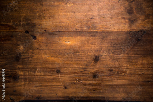 Grungy wooden empty background