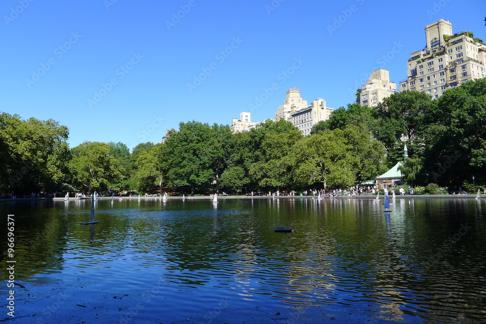 Conservatory Water in Central Park Conservatory Water in Central Park
