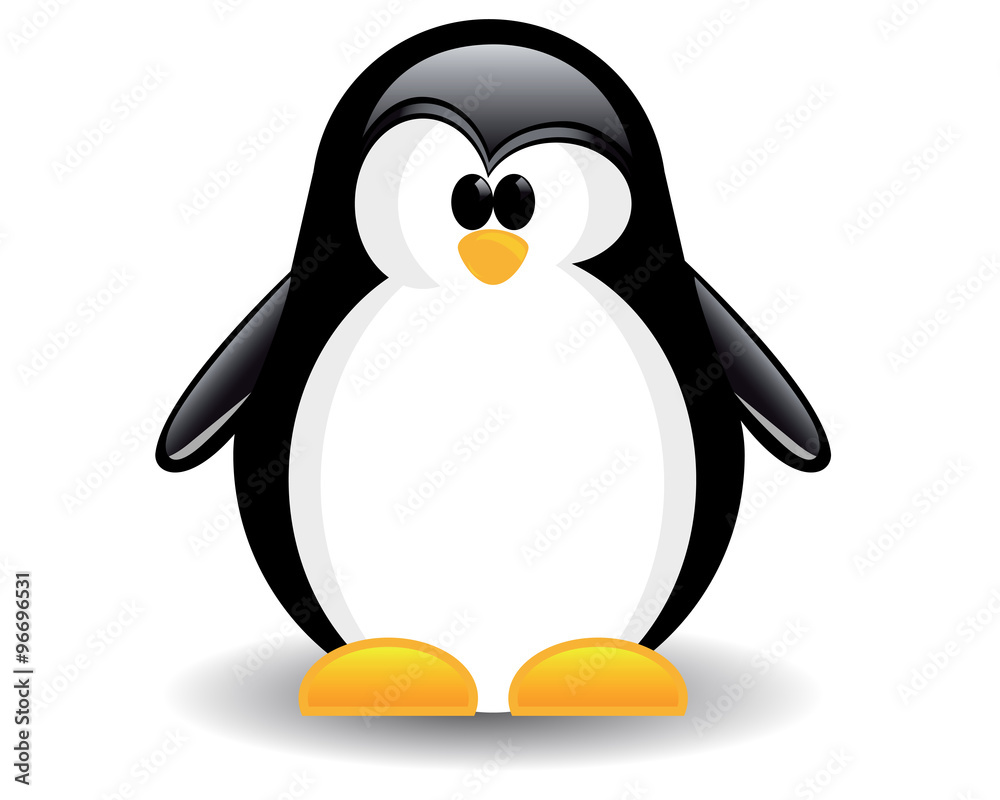 Fototapeta premium one penguin