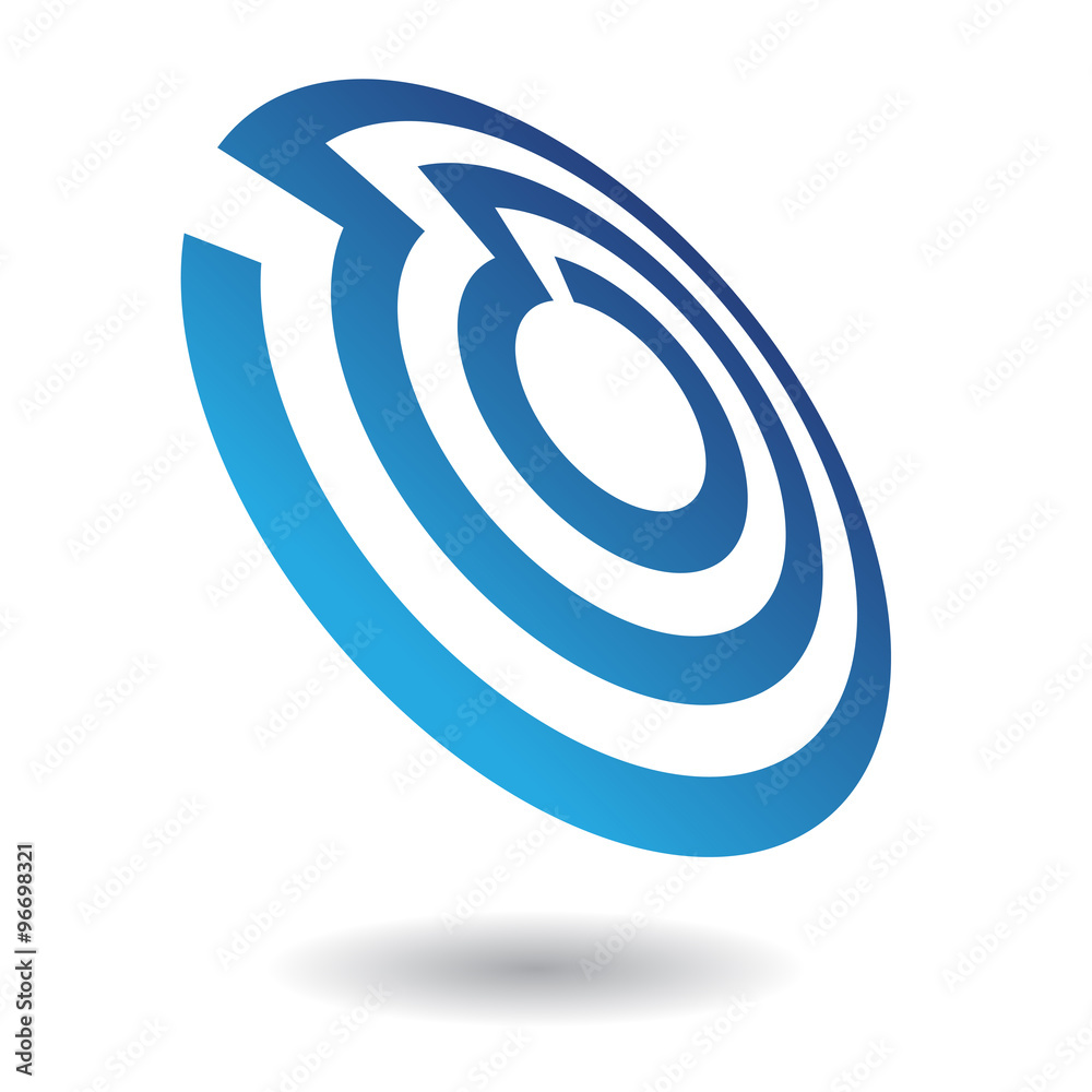 Colorful Abstract Maze Icon Colorful Abstract Maze Icon