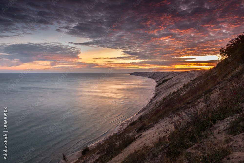 Sunrise at Grand Sable Dunes - Grand Marais, Michigan Sunrise at Grand Sable Dunes - Grand Marais, Michigan