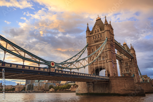 Tower Bridge at Sunset, London #96699724