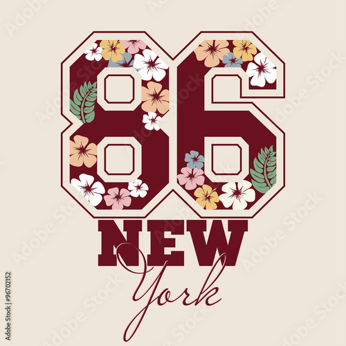 Fashion Typography Graphics. Sport T-shirt 