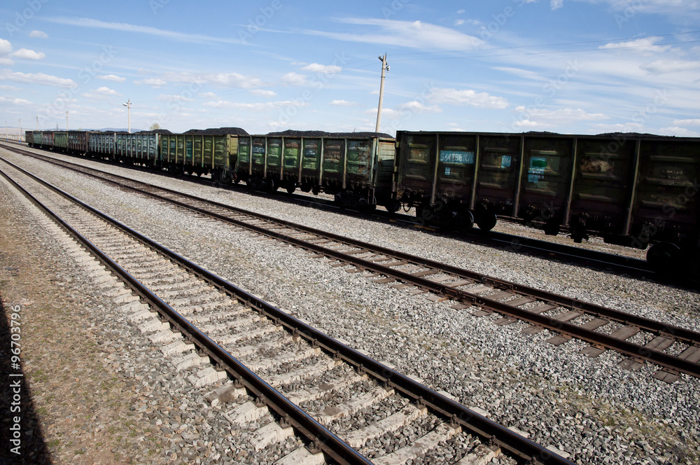 Coal Wagons - Siberia - Russia