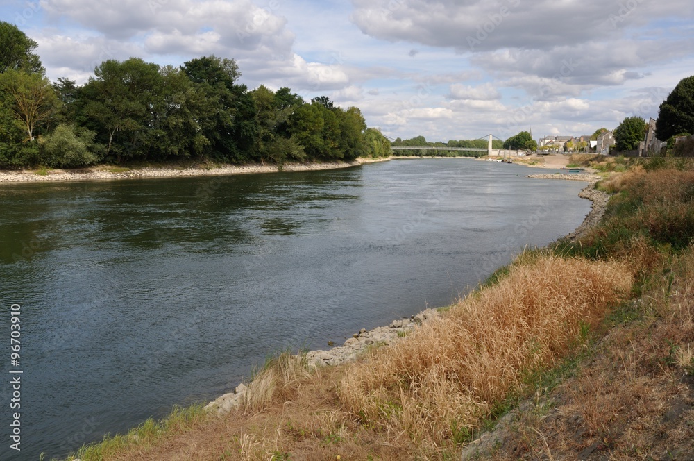 Loire river in Anjou