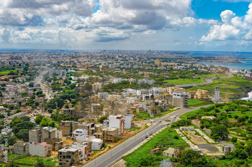 Overview of Dakar from the observation deck photo