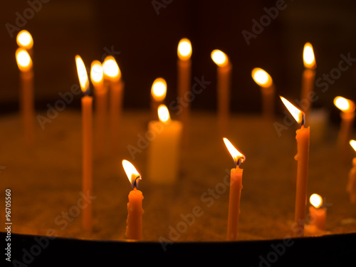 In memorian candles