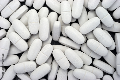 Obraz na płótnie Close view of multivitamins