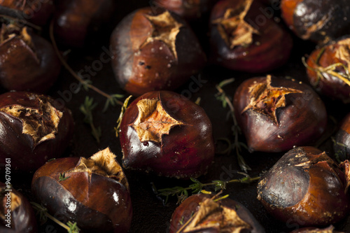 Organic Roasted Chestnuts with Herbs