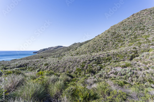 Mediterranean coast 1. Costa Cálida, Cartagena, Región de Murcia, Spain.