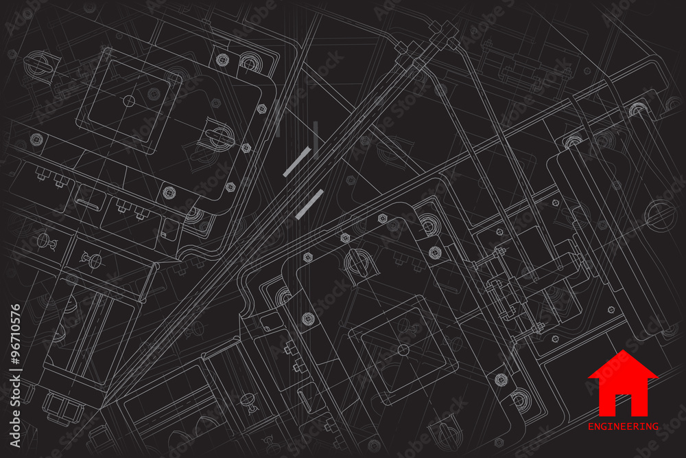 Vector architect background Vector architect background