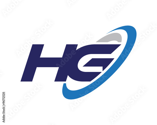 HG Letter Swoosh Group Logo