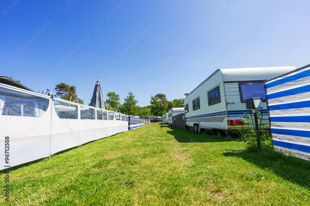 Fototapeta premium Campingplatz