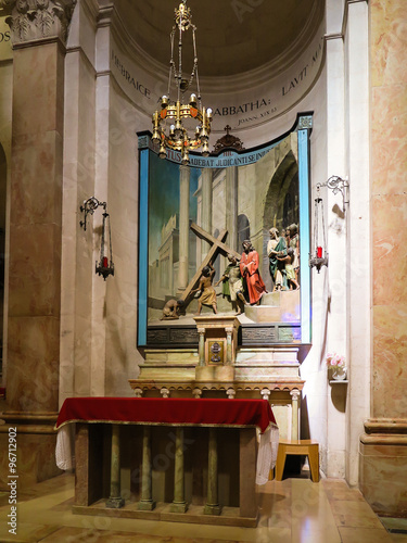 Photography Sculptural composition of  Execution Of Jesus in the palace of