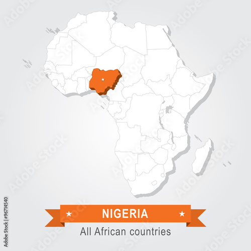 Nigeria. All the countries of Africa.