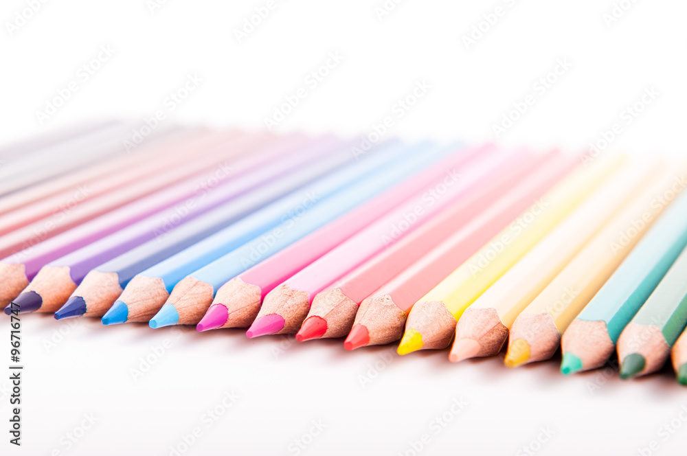 Set of crayons Set of crayons