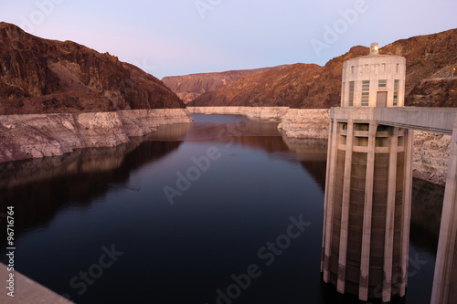 Fototapeta Lake Meade The Colorado River Hoover Dam Neveda Arizona