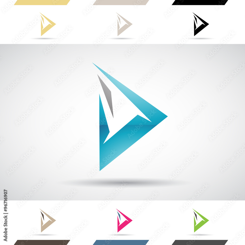 Logo Shapes and Icons of Letter D Logo Shapes and Icons of Letter D