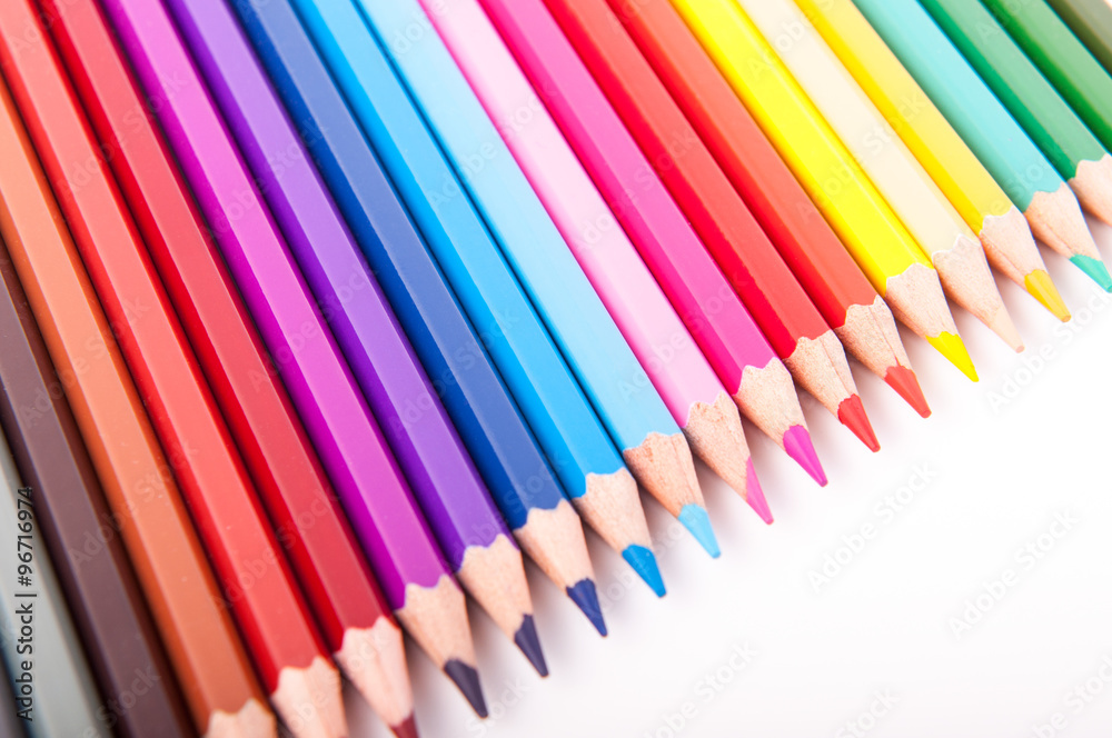 Set of crayons Set of crayons