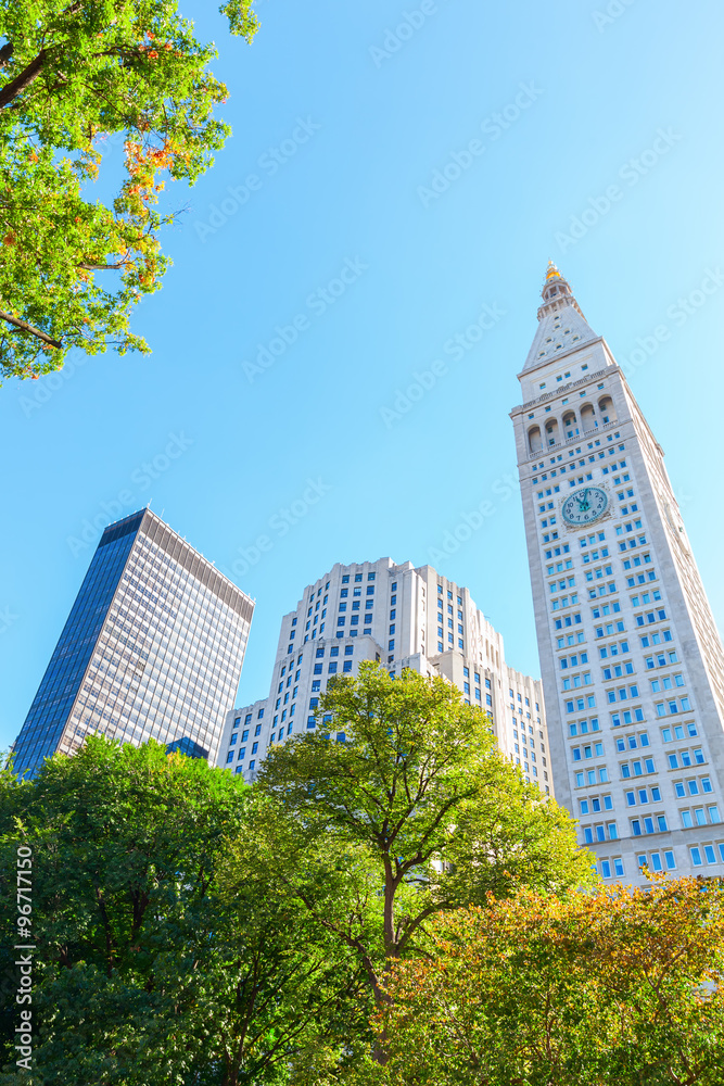 Fototapeta premium Metropolitan Life Insurance Turm in Manhattan, New York City