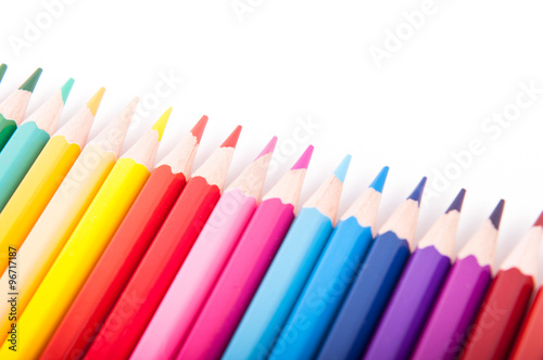 Set of crayons