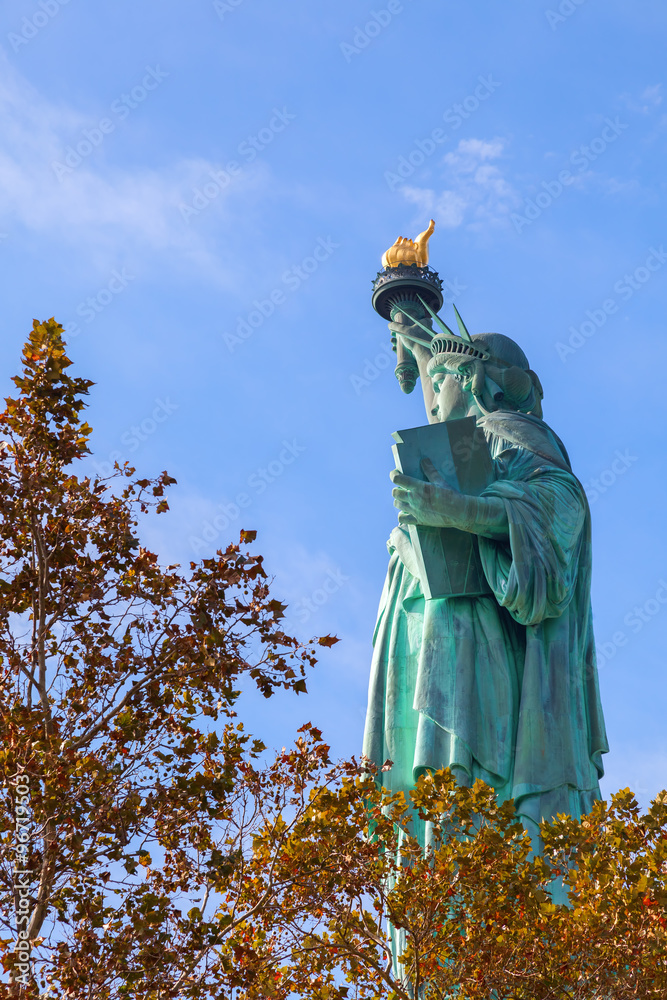 Fototapeta premium Hochhäuser in Lower Manhattan, NYC