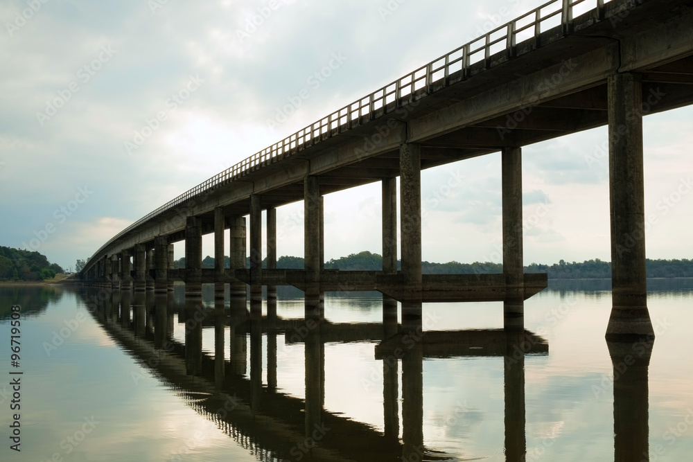 Large road bridge