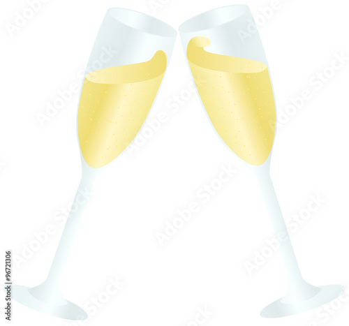 Champagne toast