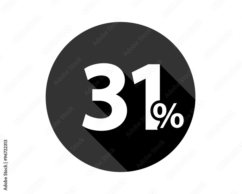 31 percent discount sale black friday