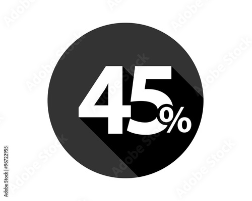 45 percent discount sale black friday