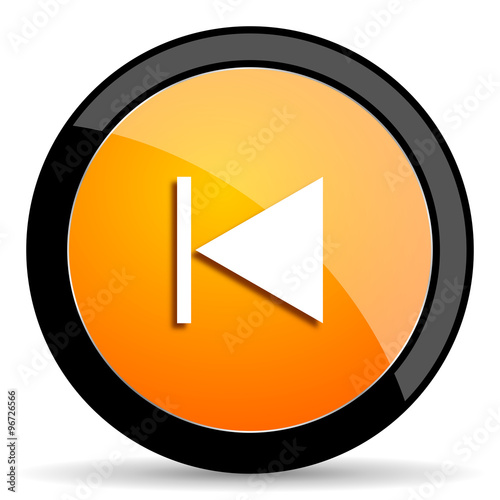 prev orange icon Free Download prev orange icon - GFXLoad