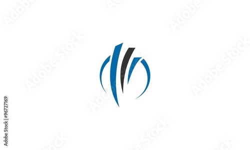  abstract circle business logo