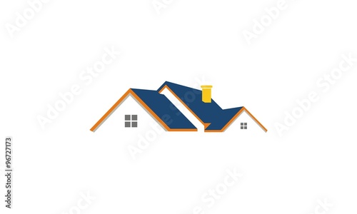 abstract building company logo