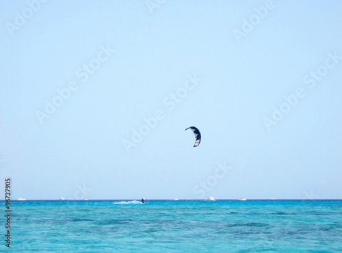 kitesurfing