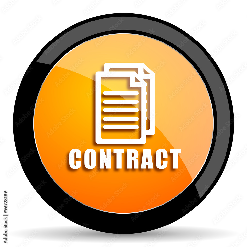 contract orange icon contract orange icon